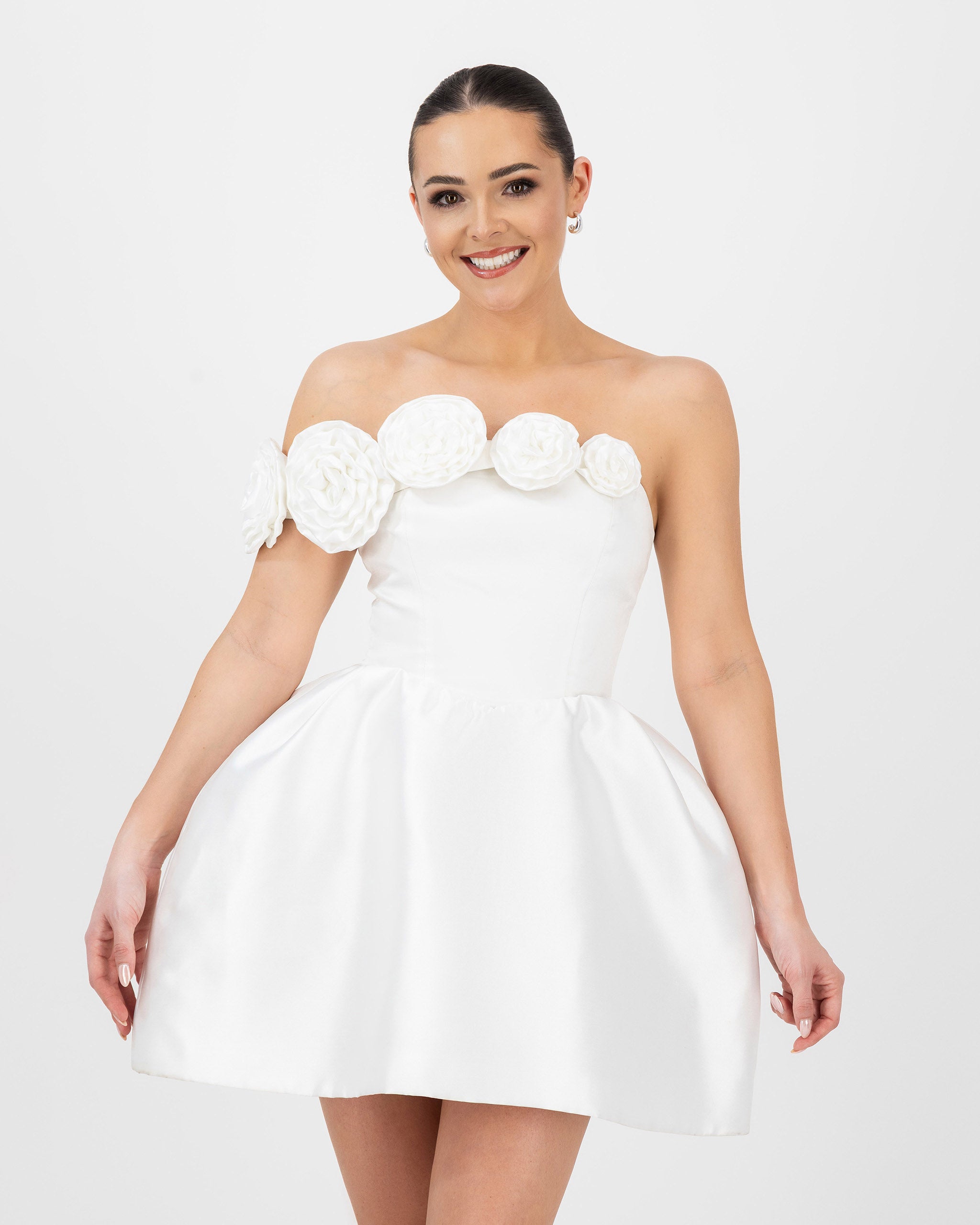 Rose mini dress